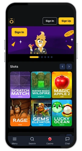 Osom Bet casino log in